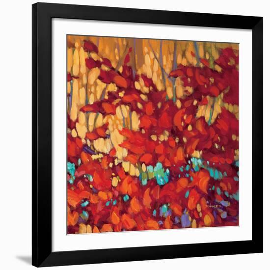 Abstract Autumn 2-J Charles-Framed Art Print