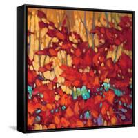 Abstract Autumn 2-J Charles-Framed Stretched Canvas