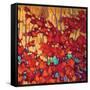 Abstract Autumn 2-J Charles-Framed Stretched Canvas