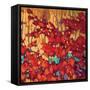 Abstract Autumn 2-J Charles-Framed Stretched Canvas