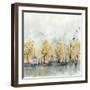 Abstract Autumn Trees 2-Patti Bishop-Framed Art Print