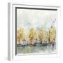 Abstract Autumn Trees 2-Patti Bishop-Framed Art Print