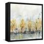 Abstract Autumn Trees 2-Patti Bishop-Framed Stretched Canvas