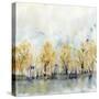 Abstract Autumn Trees 2-Patti Bishop-Stretched Canvas