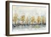 Abstract Autumn Trees 3-Patti Bishop-Framed Art Print