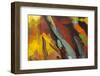 Abstract Background Autumn Painting-Anna Pismenskova-Framed Photographic Print