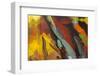 Abstract Background Autumn Painting-Anna Pismenskova-Framed Photographic Print