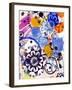 Abstract Background, Color Painted Graffiti-Andriy Zholudyev-Framed Art Print