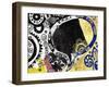 Abstract Background, Color Painted Graffiti-Andriy Zholudyev-Framed Art Print