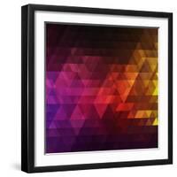 Abstract Background for Design-Melamory-Framed Art Print