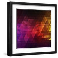 Abstract Background for Design-Melamory-Framed Art Print