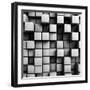 Abstract Background From Concrete Cubes-FreshPaint-Framed Art Print