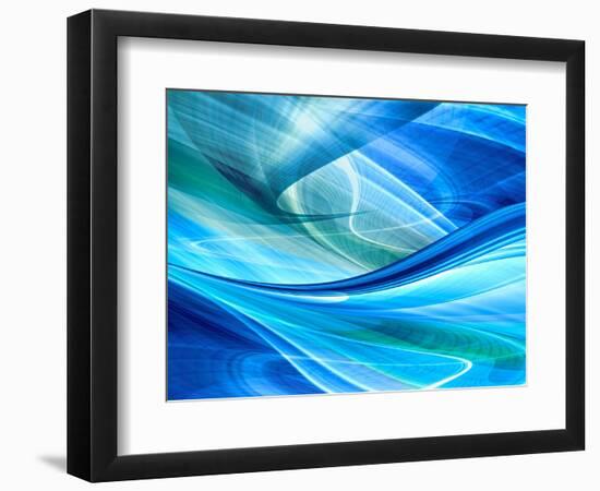 Abstract Background Illustration-Fotomak-Framed Art Print