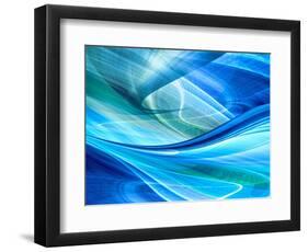 Abstract Background Illustration-Fotomak-Framed Art Print