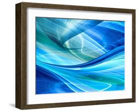 Abstract Background Illustration-Fotomak-Framed Art Print