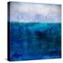 Abstract Background with Blue and White Color-elegeyda-Stretched Canvas