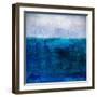 Abstract Background with Blue and White Color-elegeyda-Framed Photographic Print