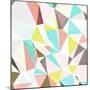 Abstract Background with Triangles and Colorful Geometric Shapes. Texture Pattern for Covers, Banne-Romas_Photo-Mounted Art Print