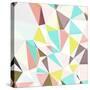 Abstract Background with Triangles and Colorful Geometric Shapes. Texture Pattern for Covers, Banne-Romas_Photo-Stretched Canvas