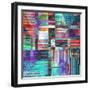 Abstract Background-Tanor-Framed Art Print