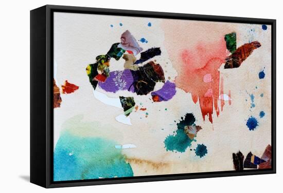 Abstract Background-Dariya Tumanova-Framed Stretched Canvas