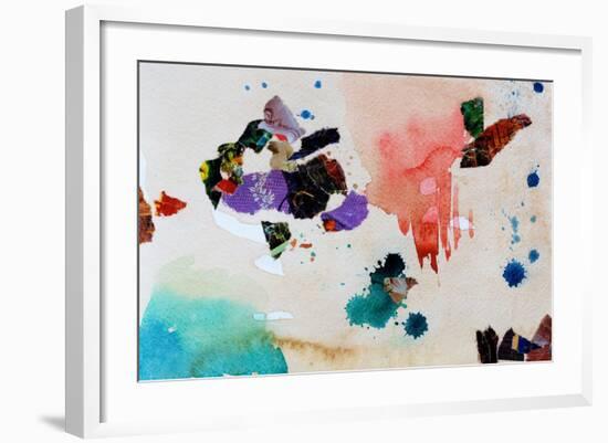 Abstract Background-Dariya Tumanova-Framed Art Print