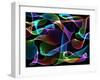 Abstract Background-alexkar08-Framed Art Print