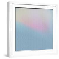 Abstract Background-melking-Framed Art Print