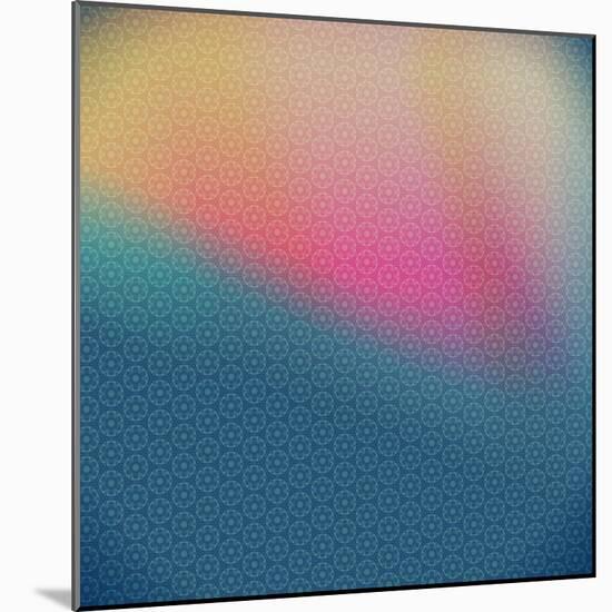 Abstract Background-melking-Mounted Art Print