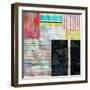 Abstract Background-Tanor-Framed Art Print