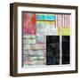 Abstract Background-Tanor-Framed Art Print