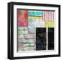 Abstract Background-Tanor-Framed Art Print