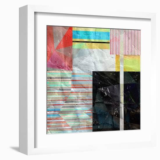 Abstract Background-Tanor-Framed Art Print