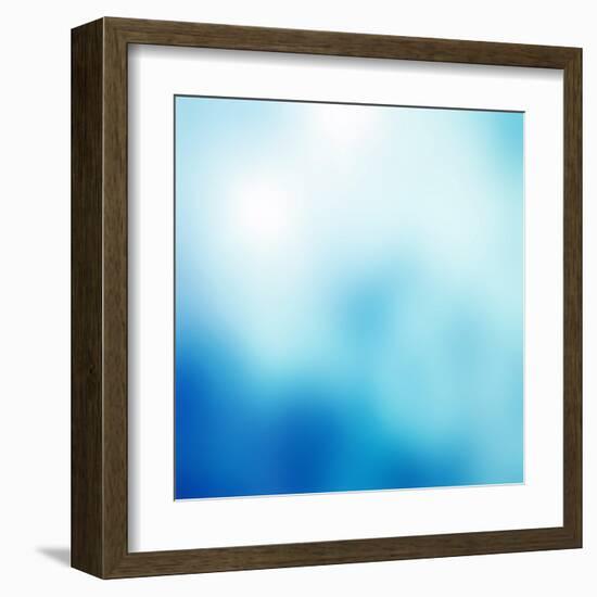 Abstract Background-Malija-Framed Art Print