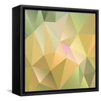 Abstract Background-Tanor-Framed Stretched Canvas