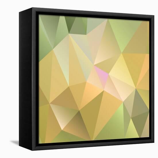 Abstract Background-Tanor-Framed Stretched Canvas