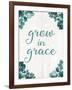 Abstract Balance VI Crop I Grace-Lisa Audit-Framed Art Print