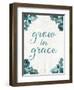 Abstract Balance VI Crop I Grace-Lisa Audit-Framed Art Print