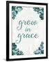 Abstract Balance VI Crop I Grace-Lisa Audit-Framed Art Print