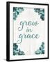 Abstract Balance VI Crop I Grace-Lisa Audit-Framed Art Print