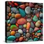 Abstract Beach Pebbles III-Lena Owens-Stretched Canvas