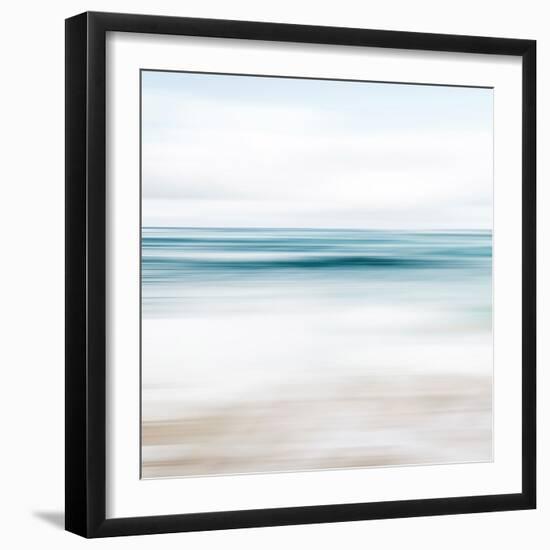 Abstract Beach-Elena Chukhlebova-Framed Photographic Print