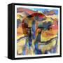 Abstract Beauty-Sheldon Lewis-Framed Stretched Canvas