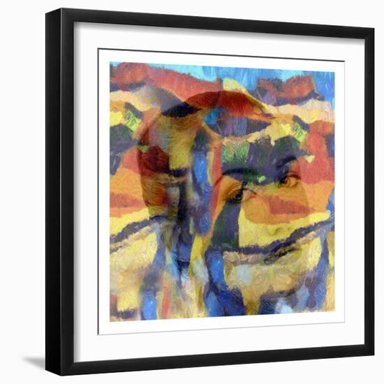 Abstract Beauty-Sheldon Lewis-Framed Art Print