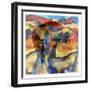 Abstract Beauty-Sheldon Lewis-Framed Art Print