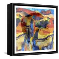 Abstract Beauty-Sheldon Lewis-Framed Stretched Canvas