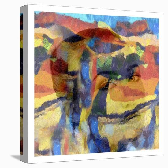 Abstract Beauty-Sheldon Lewis-Stretched Canvas