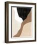 Abstract Beige and Brown Art No.2-Elena Ristova-Framed Premium Giclee Print