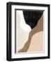 Abstract Beige and Brown Art No.2-Elena Ristova-Framed Premium Giclee Print