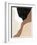 Abstract Beige and Brown Art No.2-Elena Ristova-Framed Premium Giclee Print